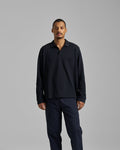 Long Sleeve Pique Pocket Polo