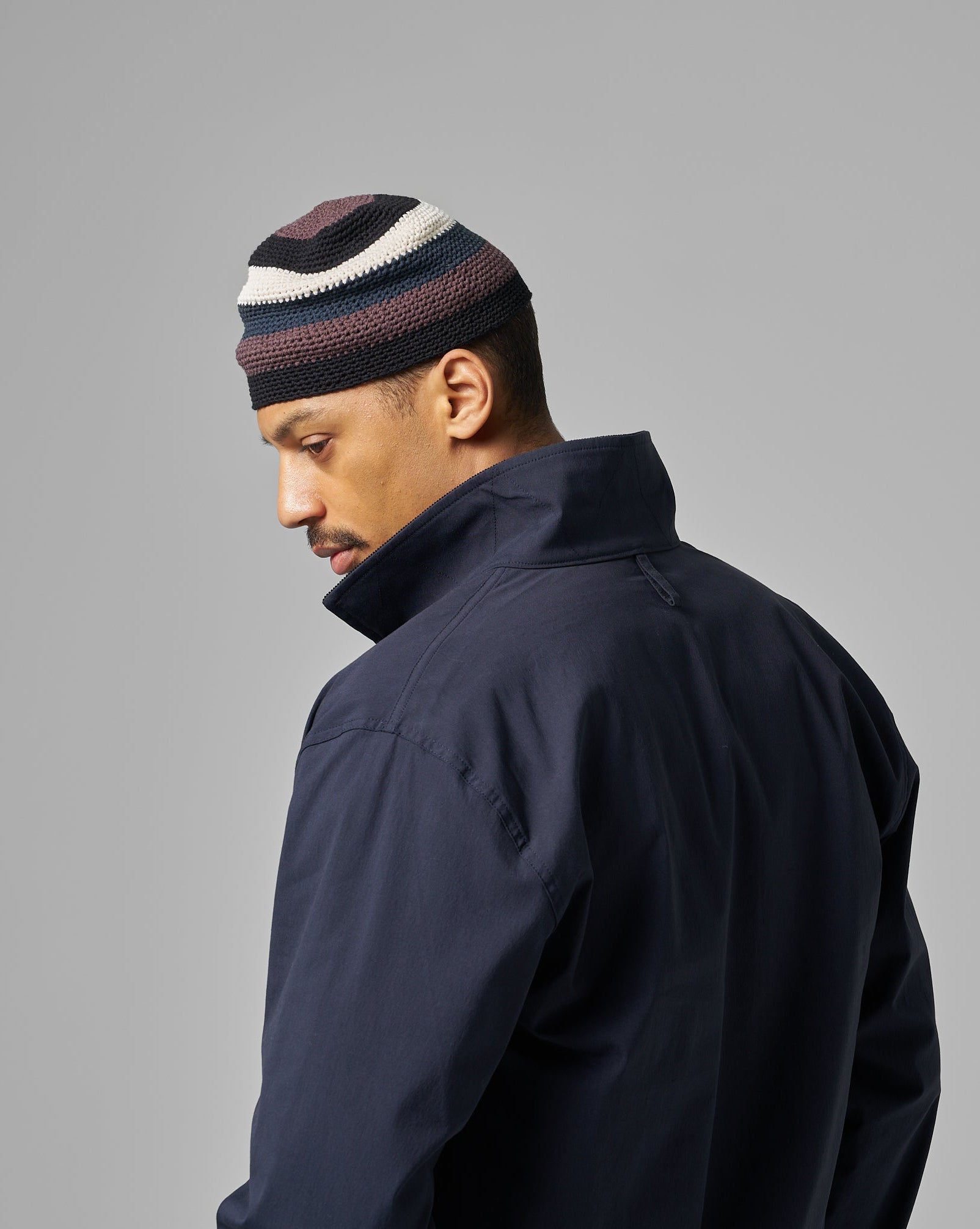 Tech Cotton Crochet Beanie