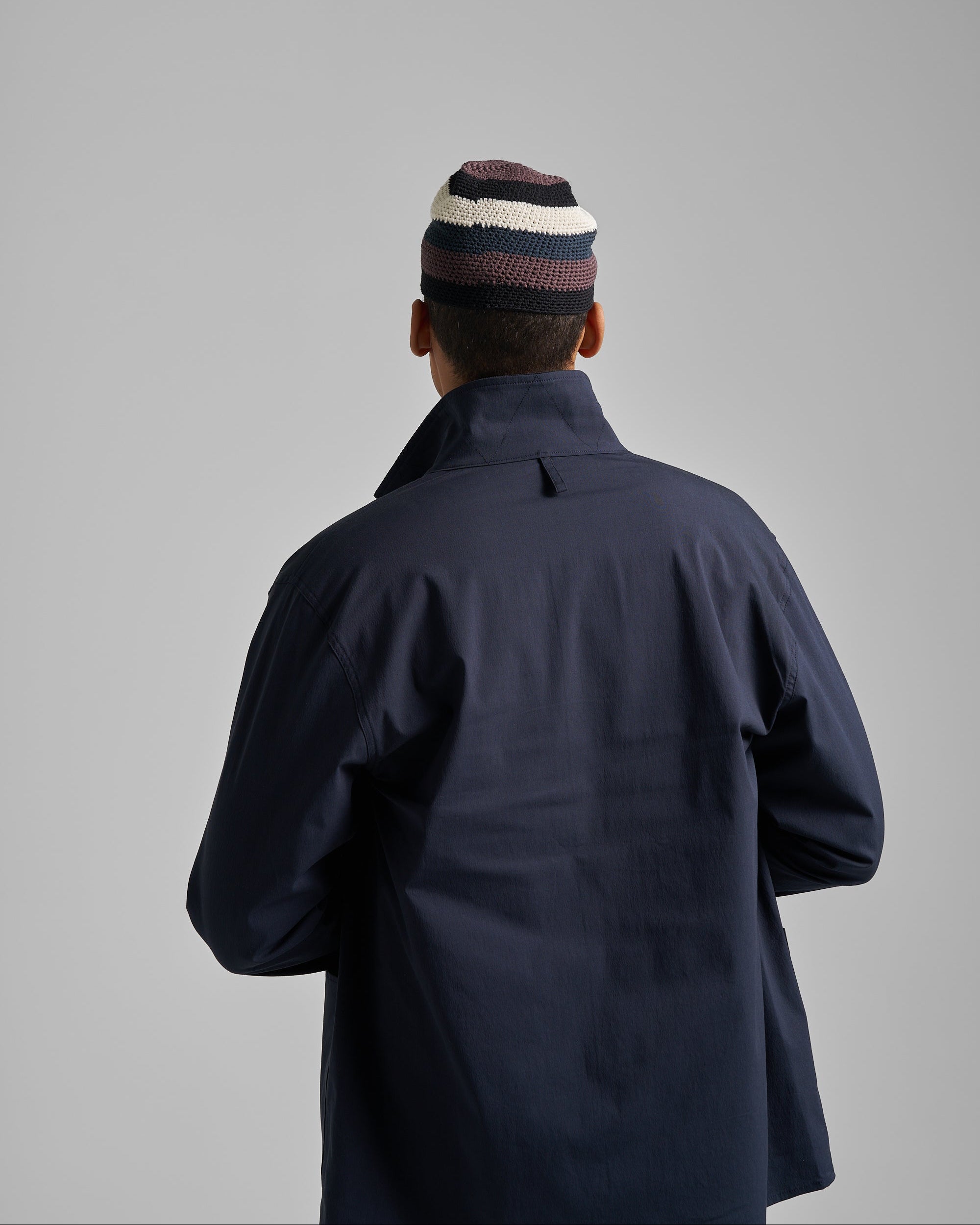 Lightweight Poplin Utility Jacket