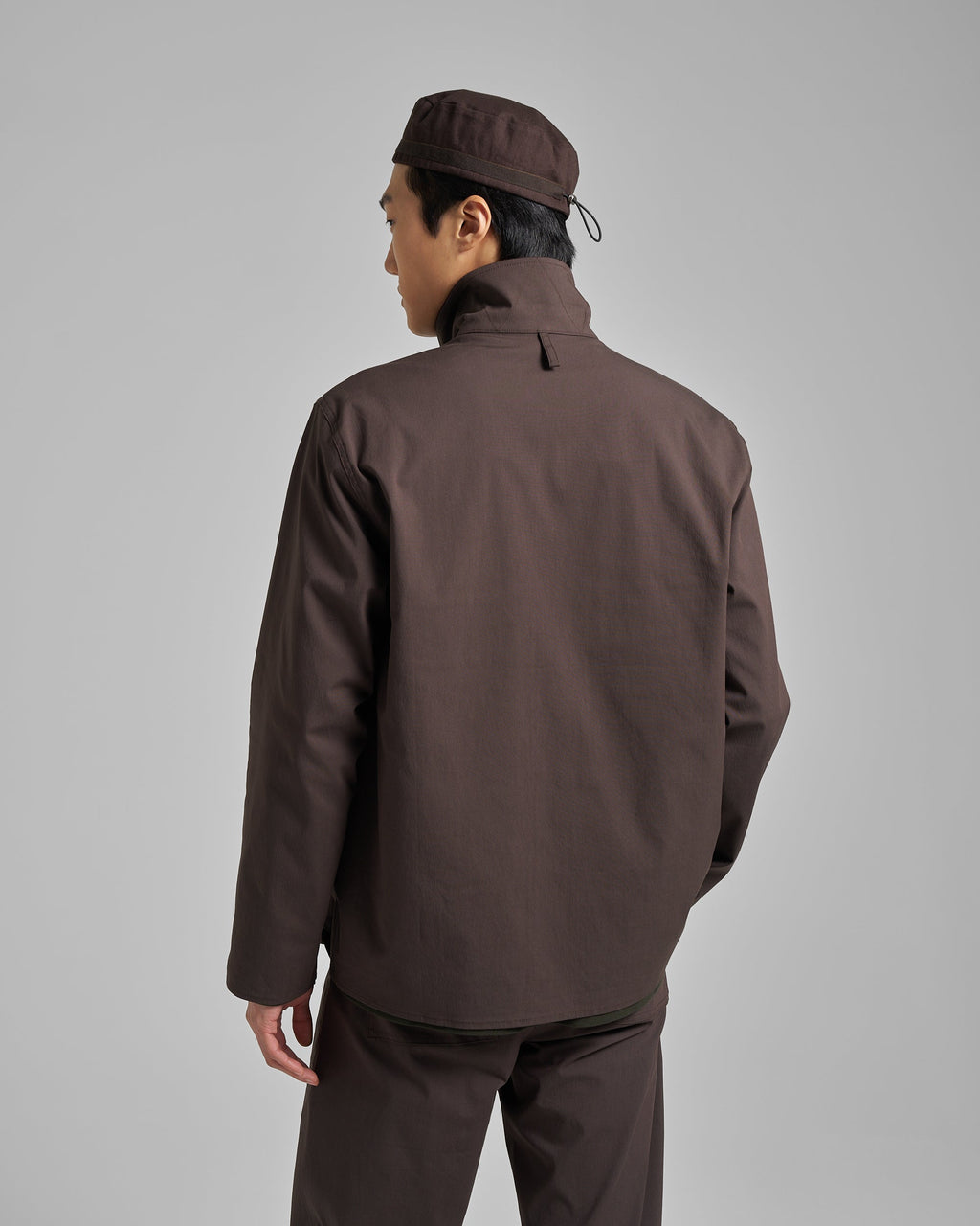 Lightweight Poplin Utility Jacket