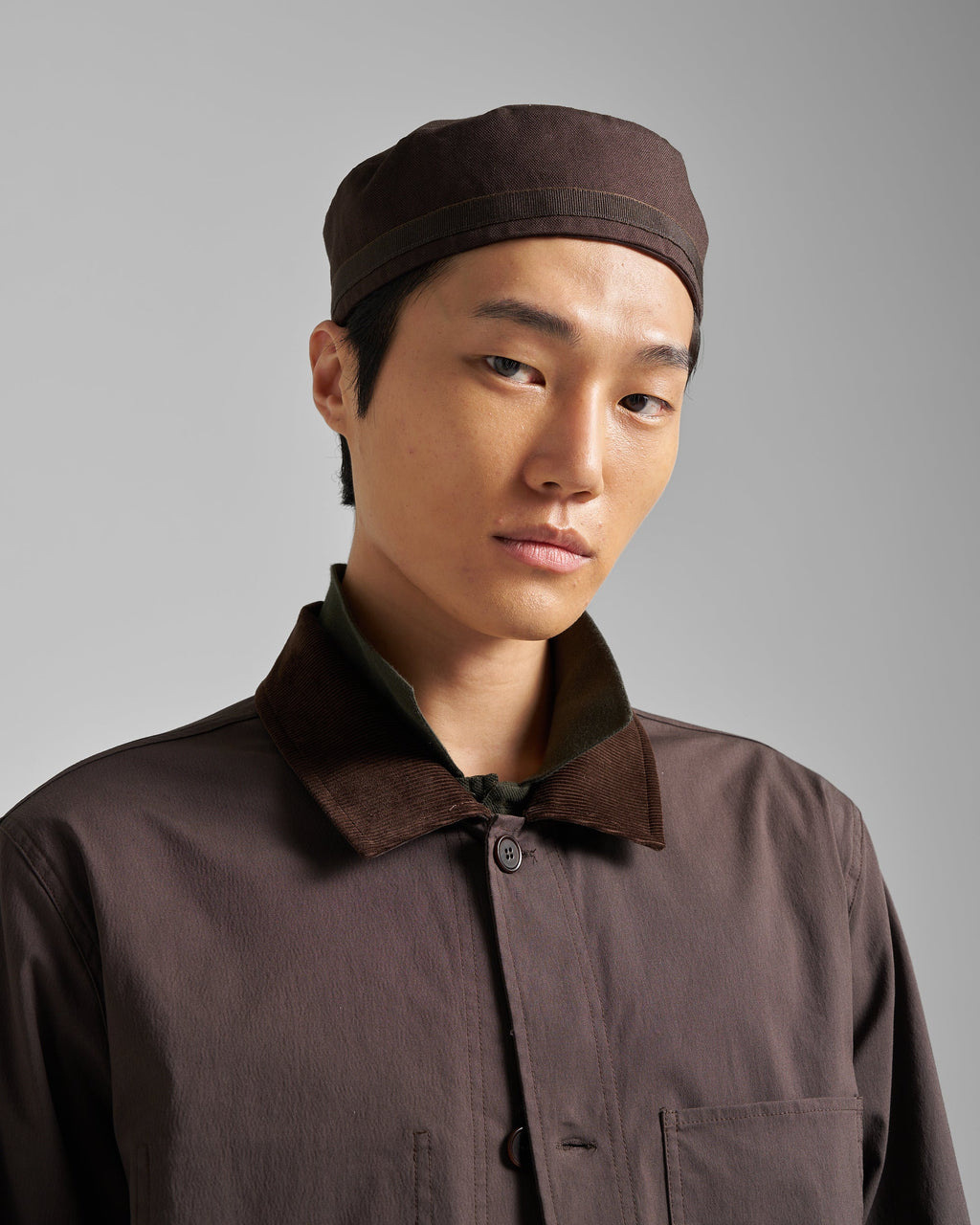 Lightweight Poplin Utility Jacket