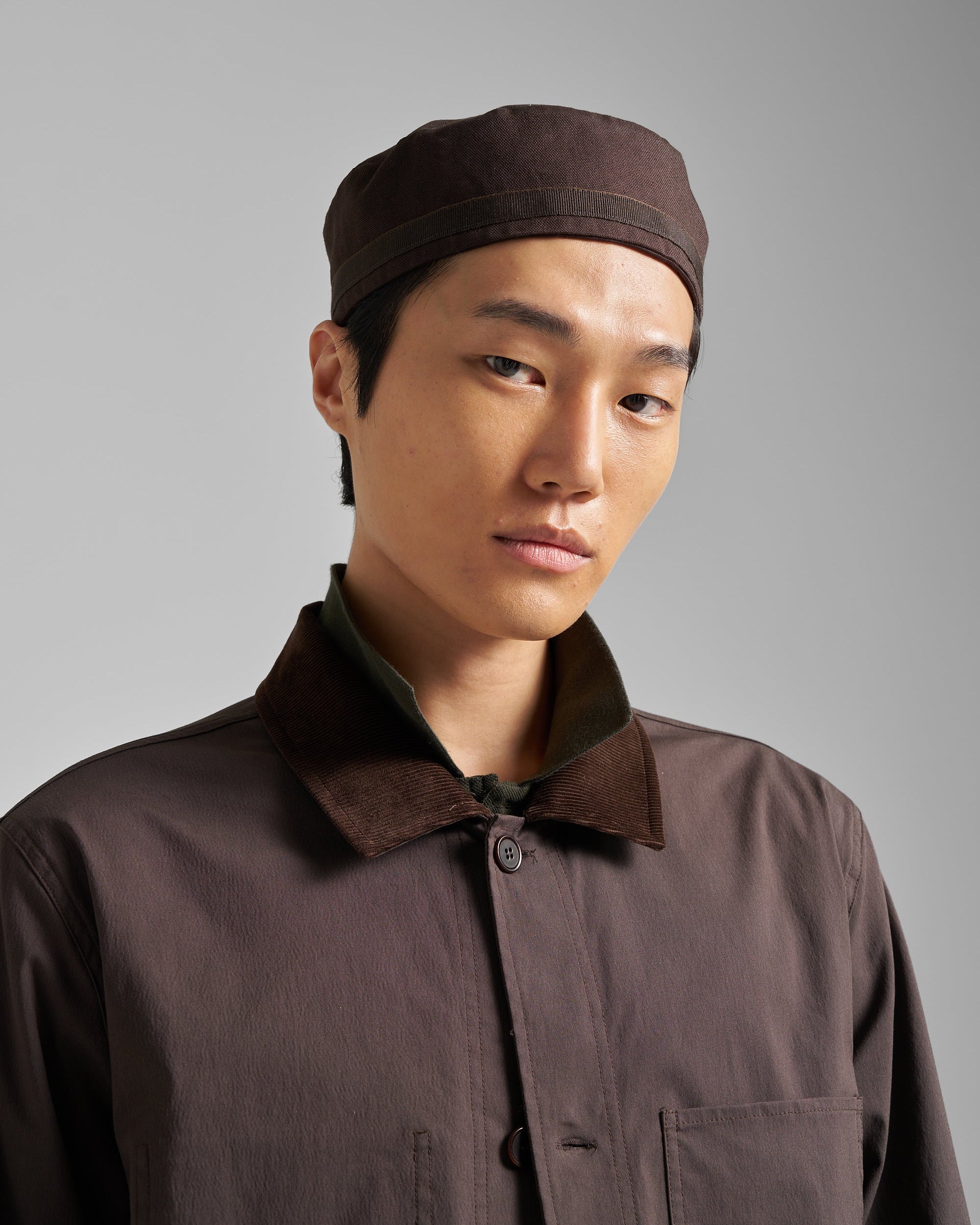 Lightweight Poplin Utility Jacket