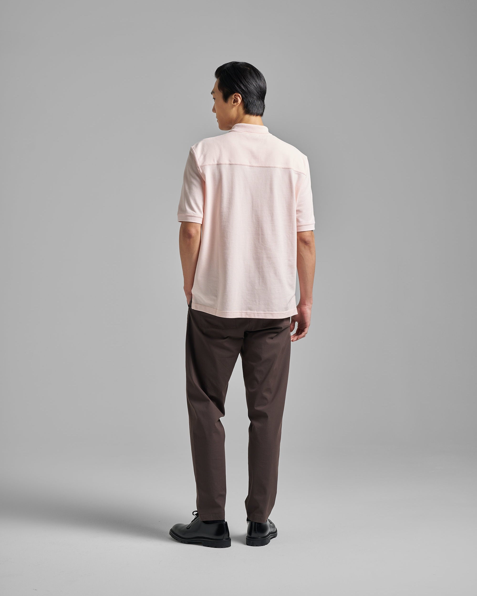 Short Sleeve Pique Pocket Polo