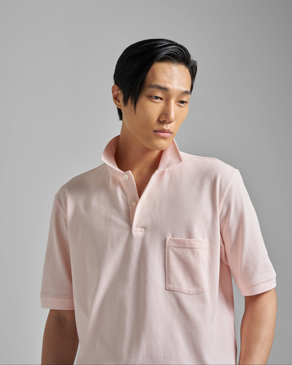Short Sleeve Pique Pocket Polo