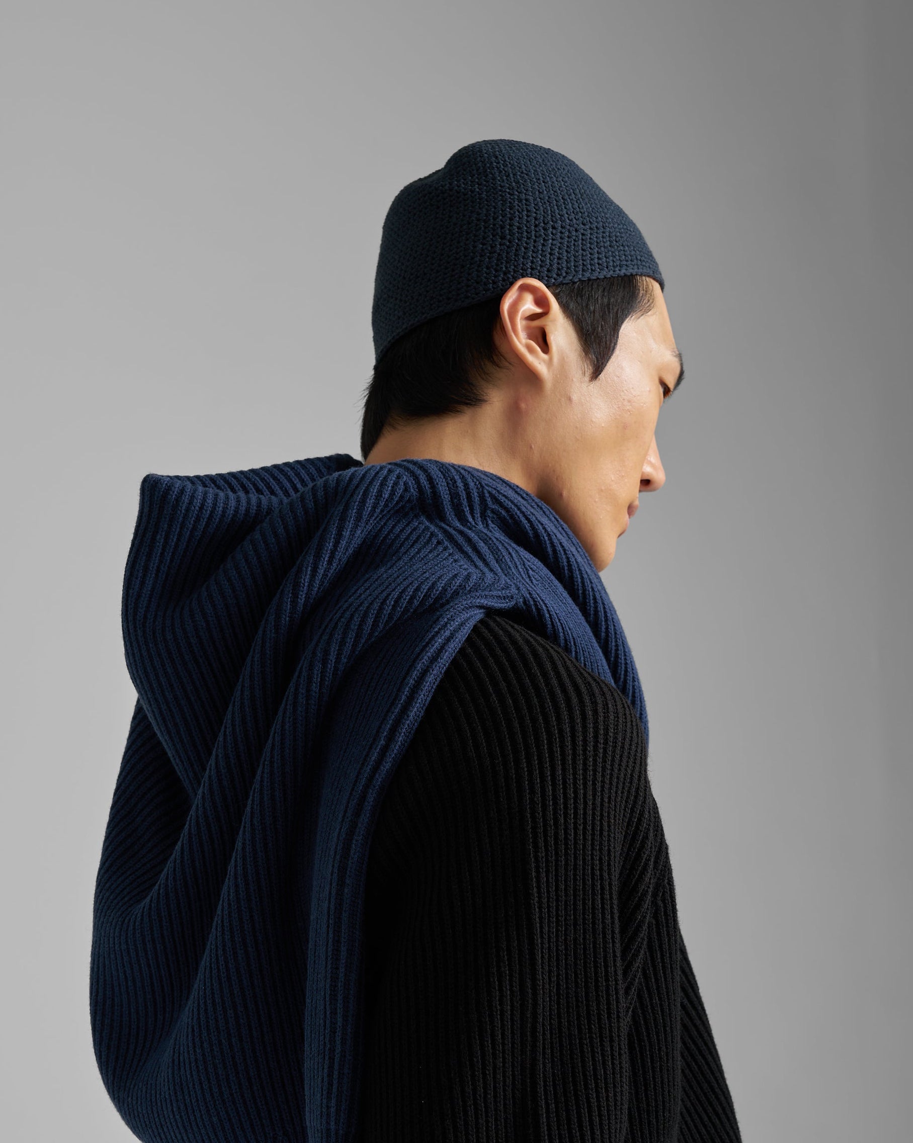 Tech Cotton Crochet Beanie