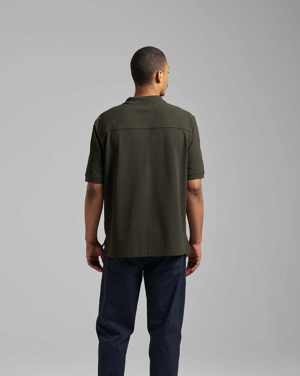 Short Sleeve Pique Pocket Polo