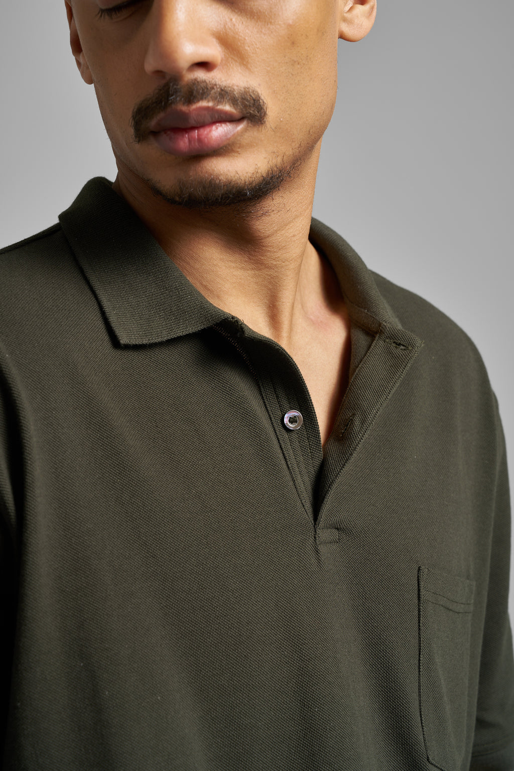 Short Sleeve Pique Pocket Polo