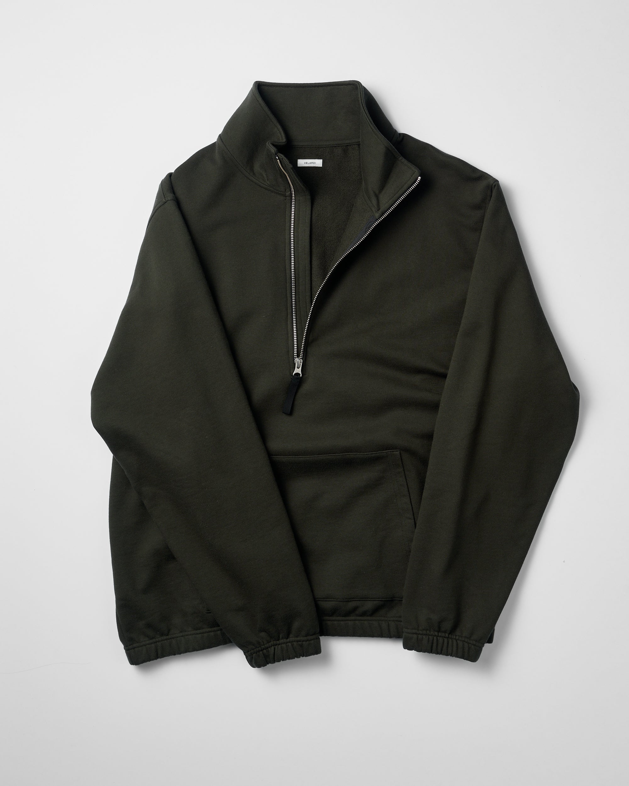 Half Zip Loopback Sweatshirt