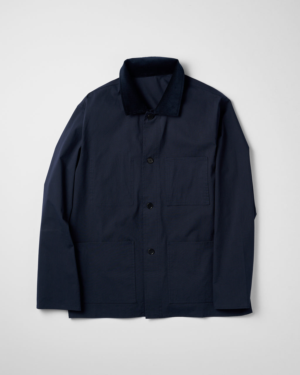 Lightweight Poplin Utility Jacket