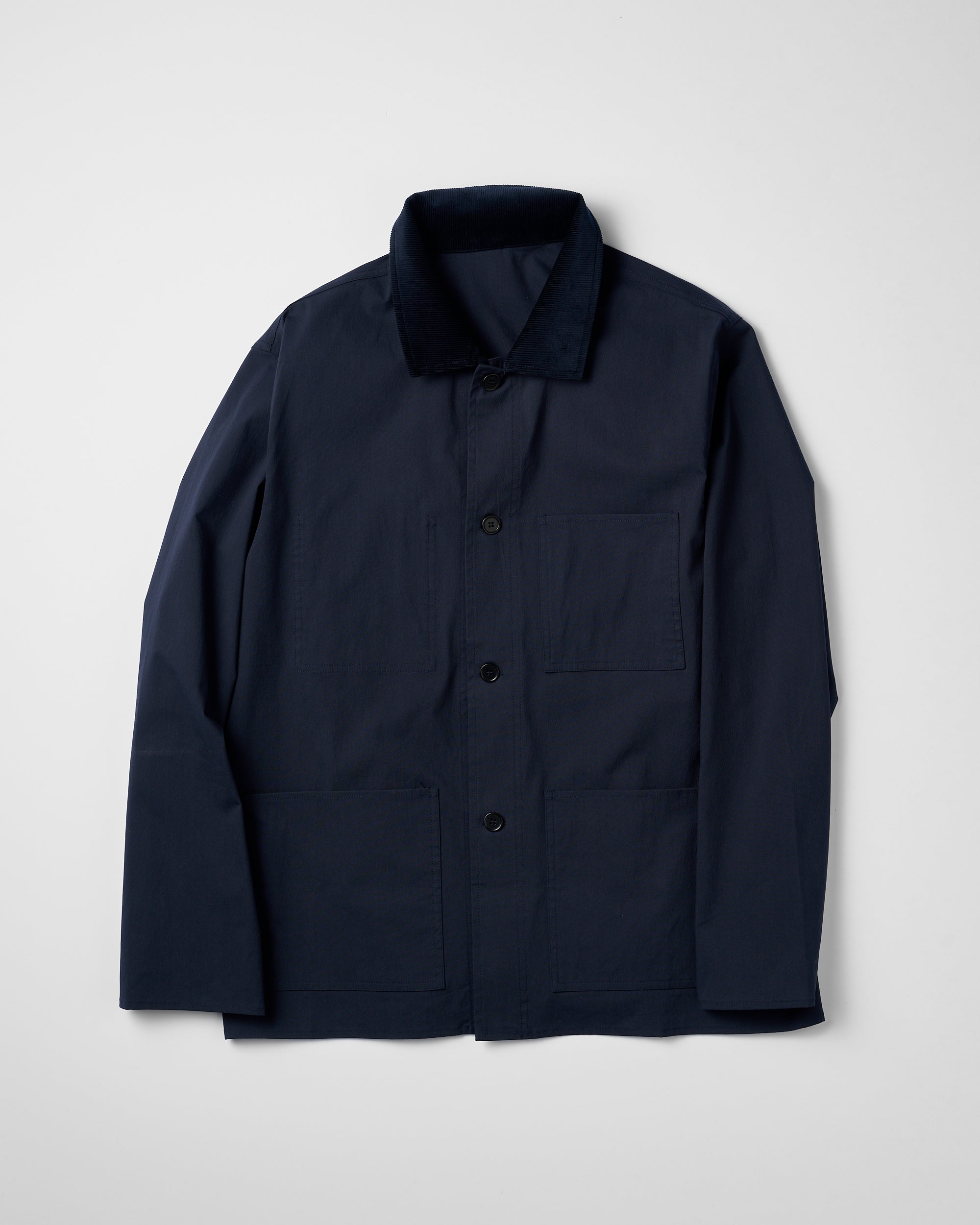 Lightweight Poplin Utility Jacket