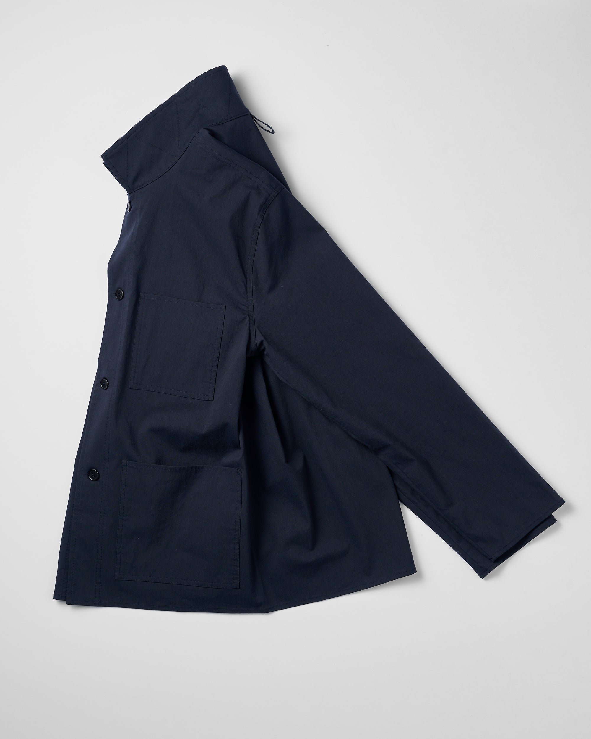 Lightweight Poplin Utility Jacket