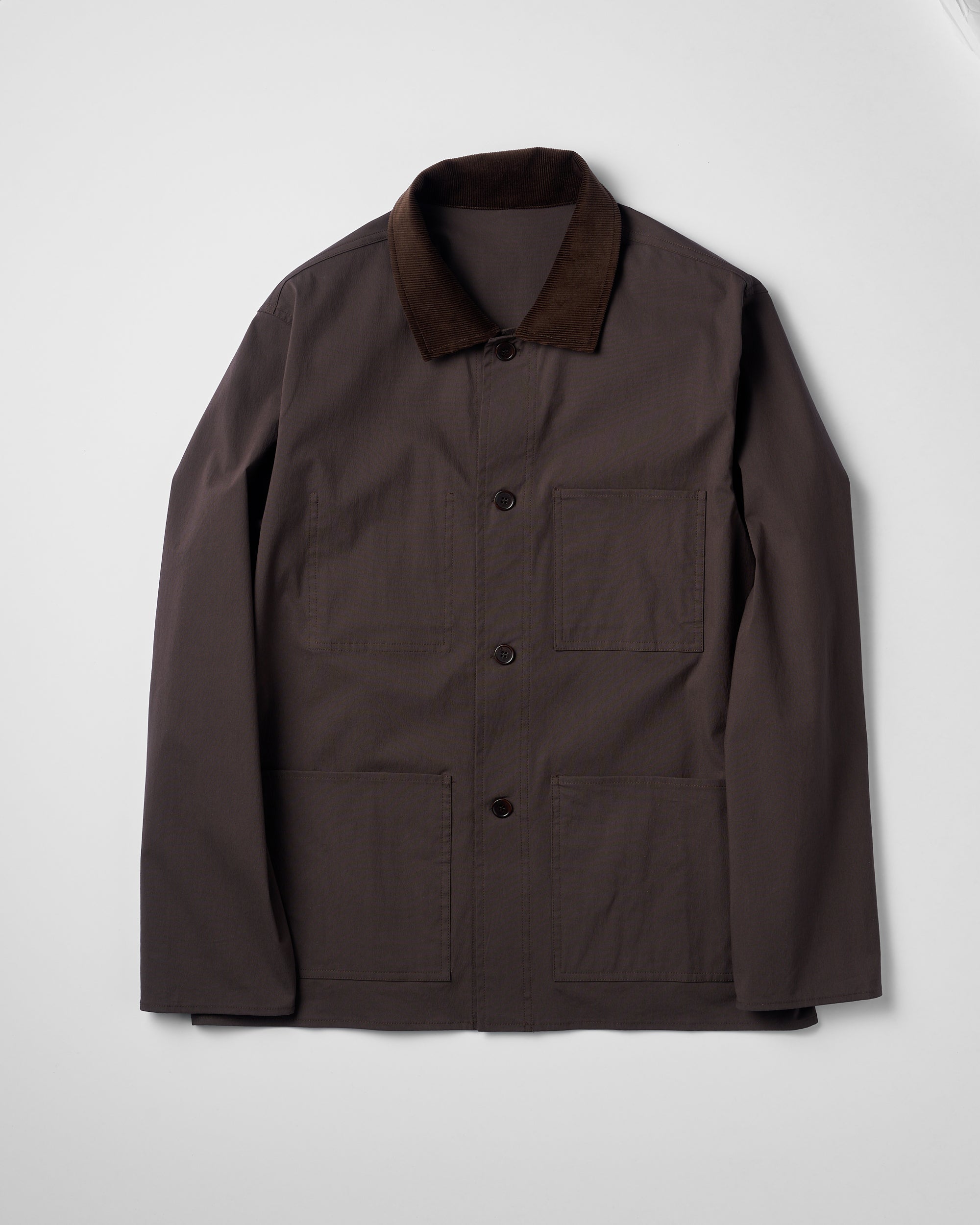 Lightweight Poplin Utility Jacket