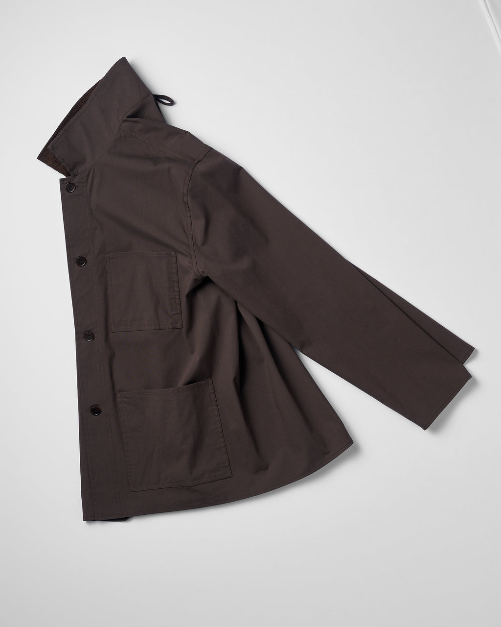 Lightweight Poplin Utility Jacket