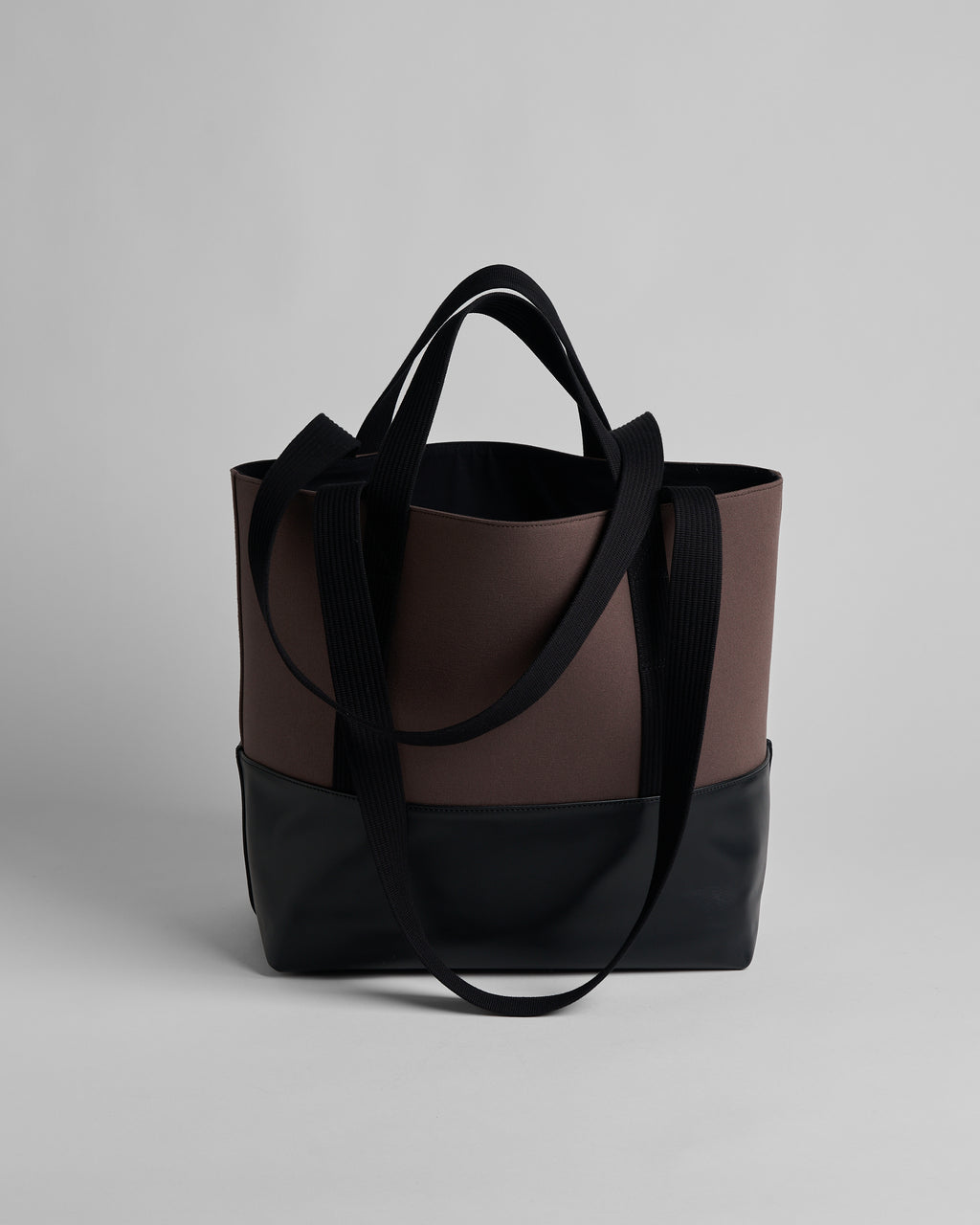 Canvas & Leather Daily Tote Bag