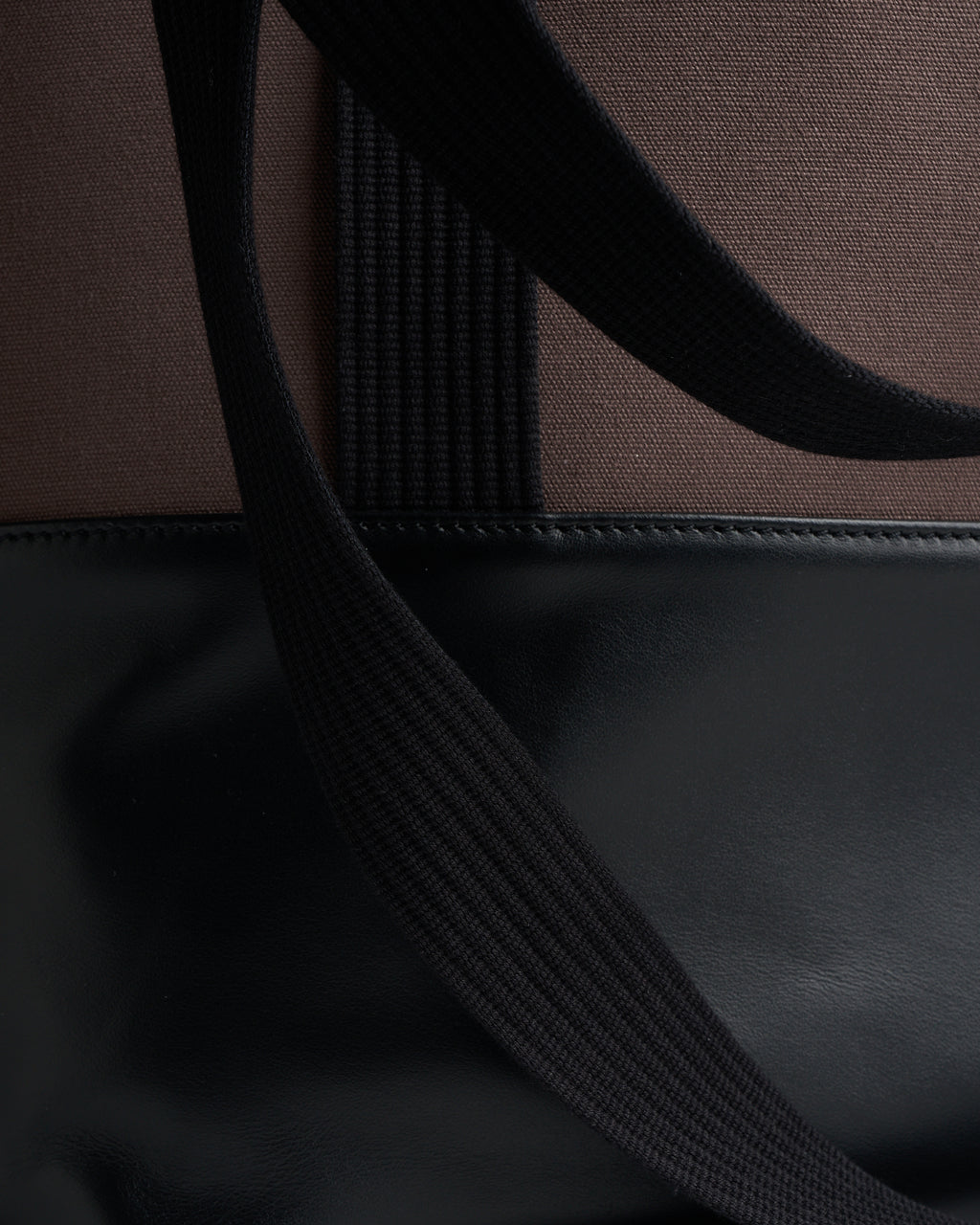 Canvas & Leather Daily Tote Bag