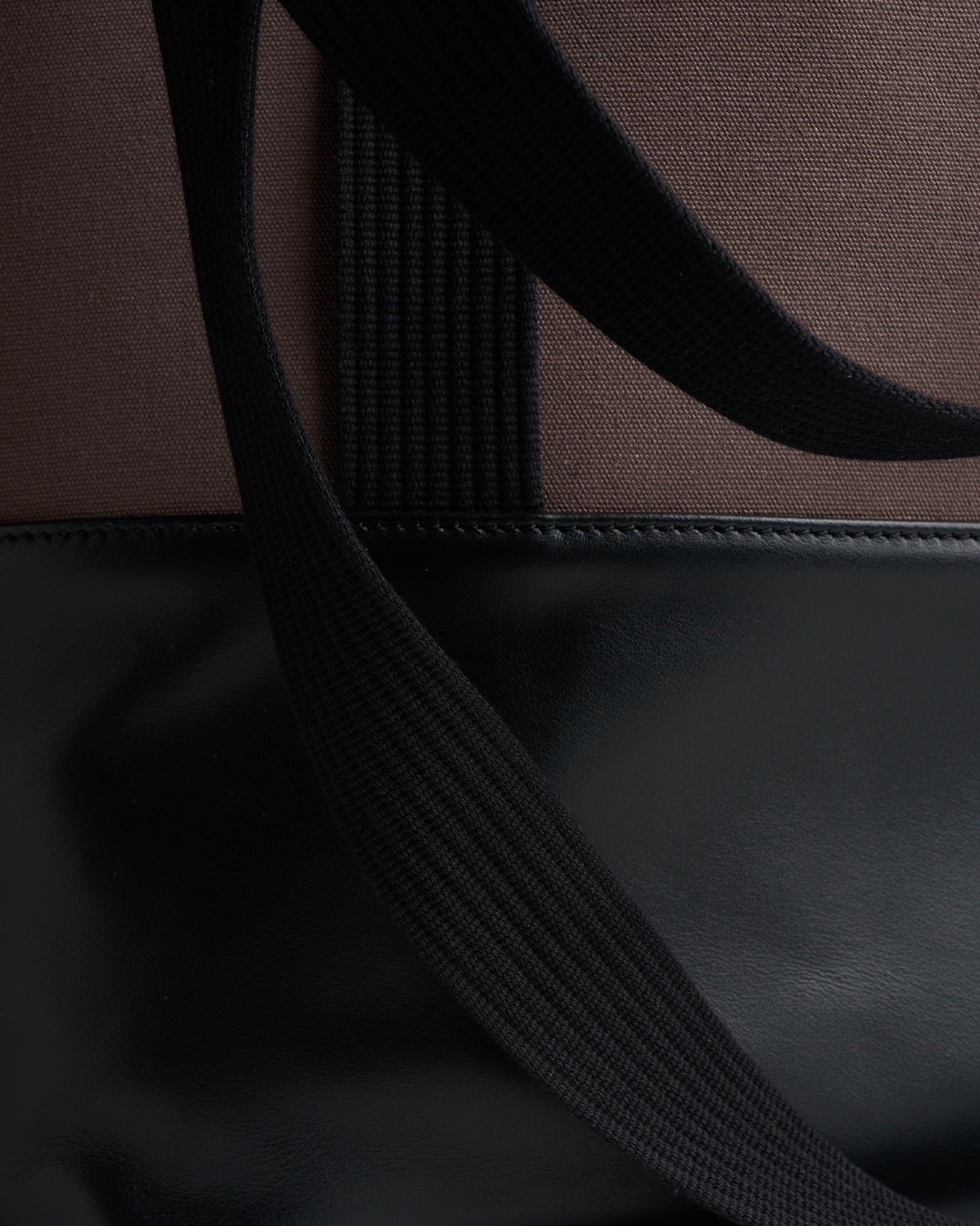 Canvas & Leather Daily Tote Bag